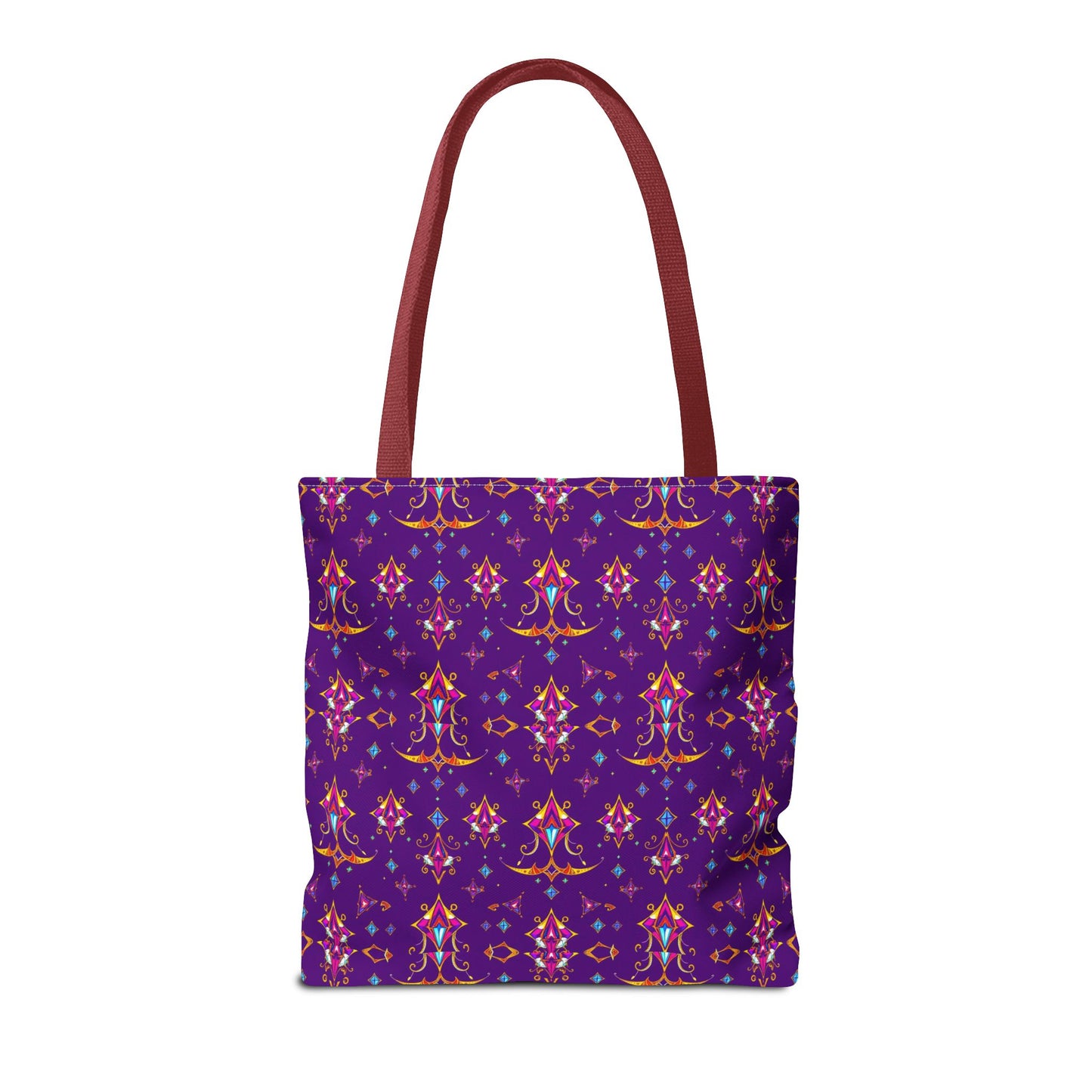 Tote Bag (AOP), Sagittarius, Zodiac, Jewel Pattern