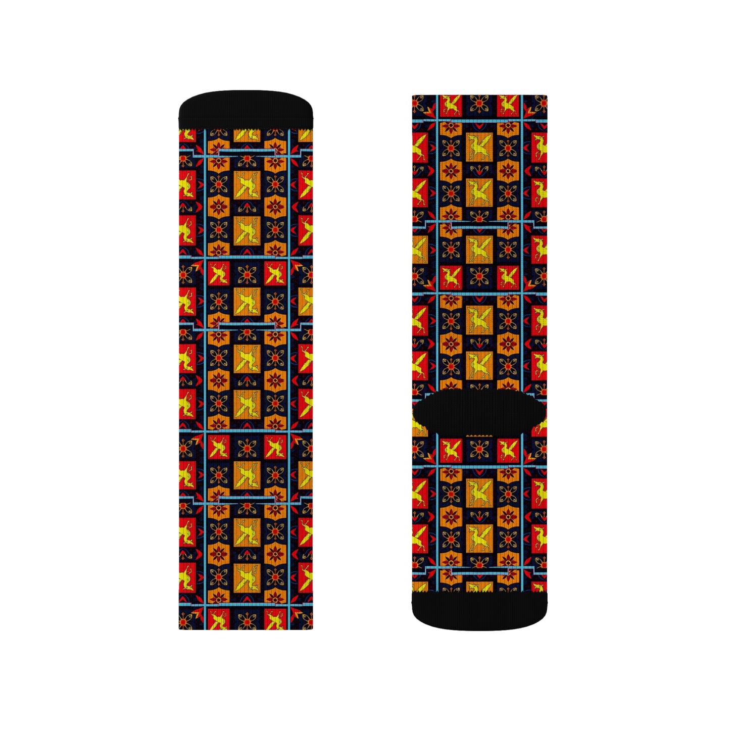 Sublimation Socks, Sagittarius, Zodiac, Shapes Pattern