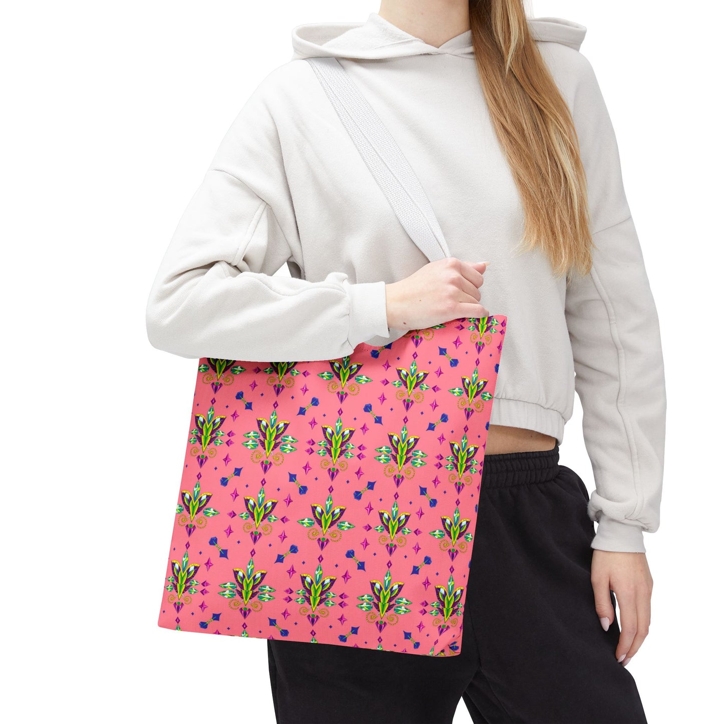 Tote Bag (AOP), Aquarius, Zodiac, Jewel Pattern