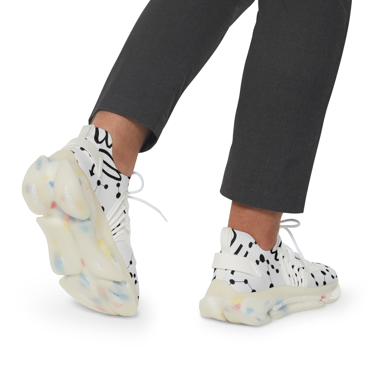 Men's Mesh Sneakers, Scorpio Zodiac Sign, all over print