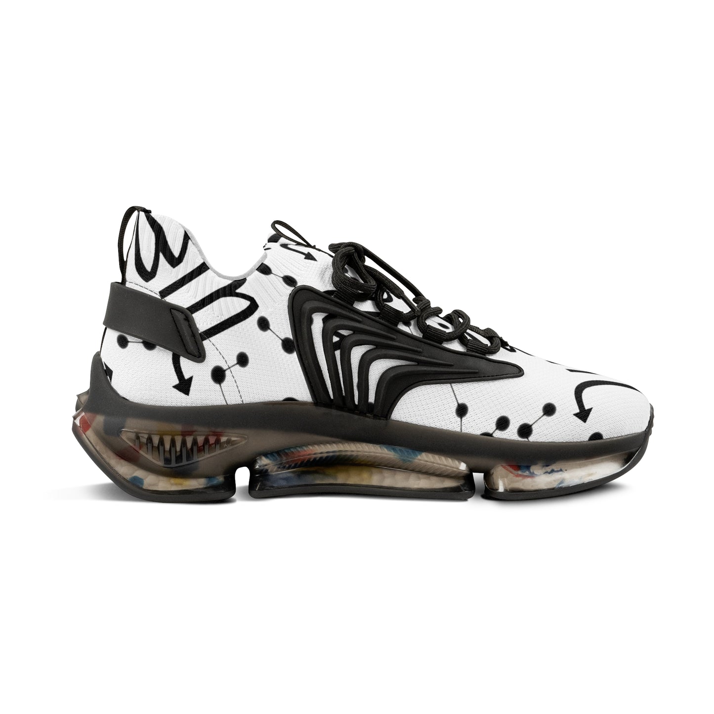 Men's Mesh Sneakers, Scorpio Zodiac Sign, all over print