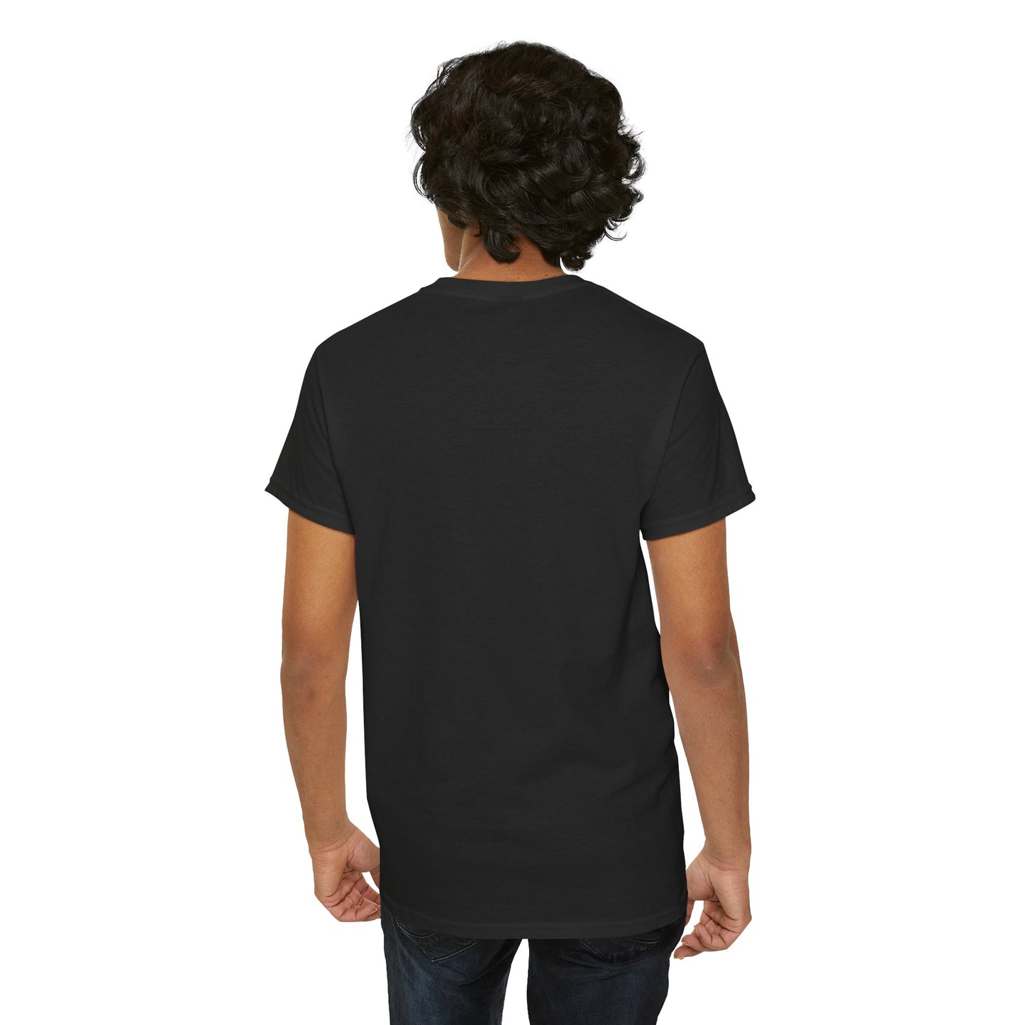 Unisex Heavy Cotton T-Shirt, Mythical Faun/Satyr v1, Sagittarius Zodiac Design