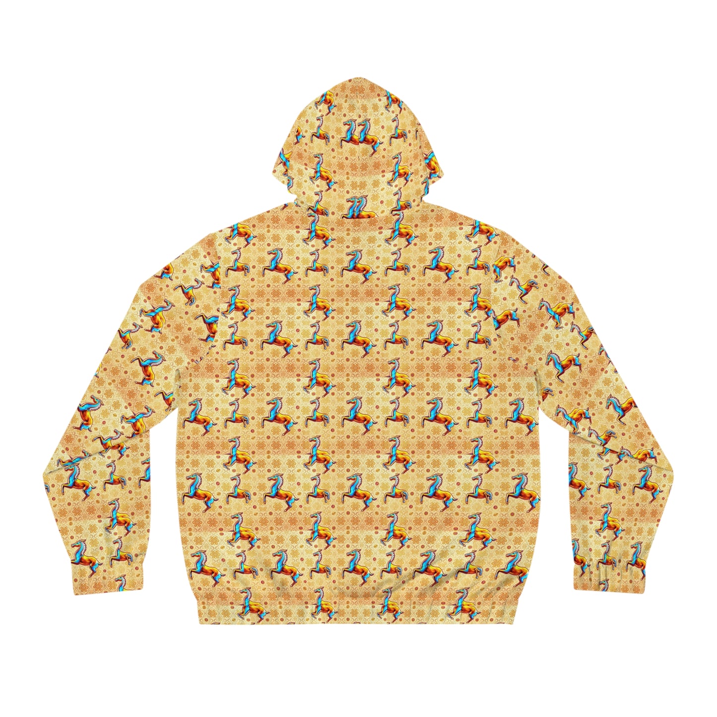 Full-Zip Hoodie (AOP), Virgo, Zodiac v2, Pattern