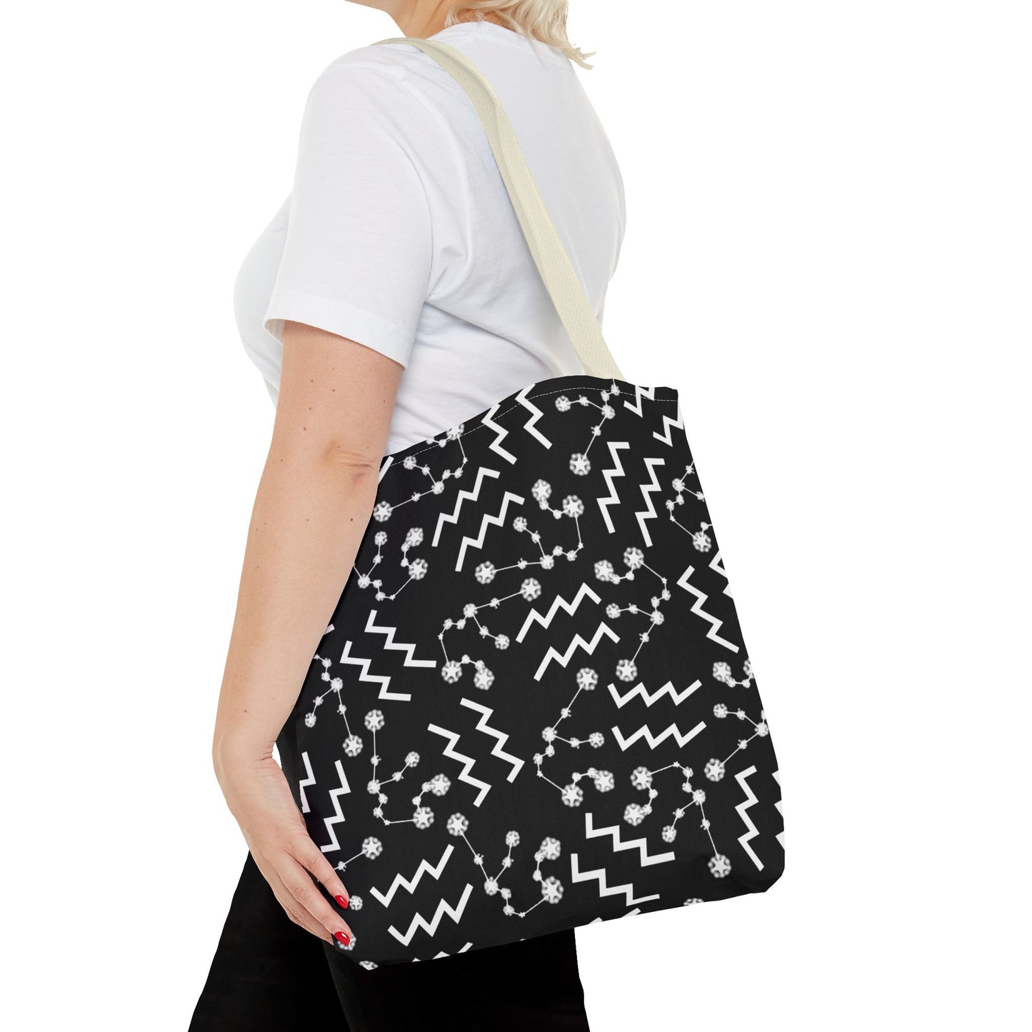 Tote Bag Aquarius Zodiac sign AOP
