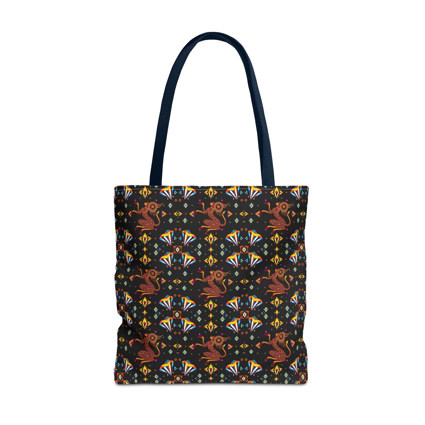 Tote Bag (AOP), Virgo, Zodiac, Jewel Pattern