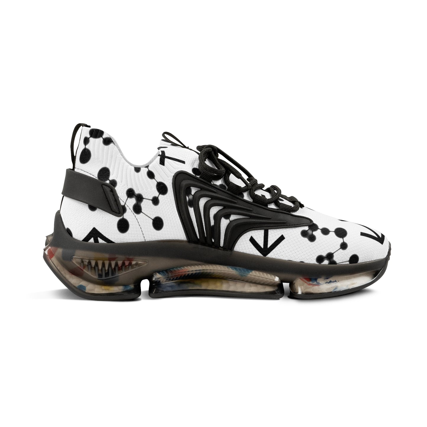 Men's Mesh Sneakers, Sagittarius Zodiac Sign, all over print