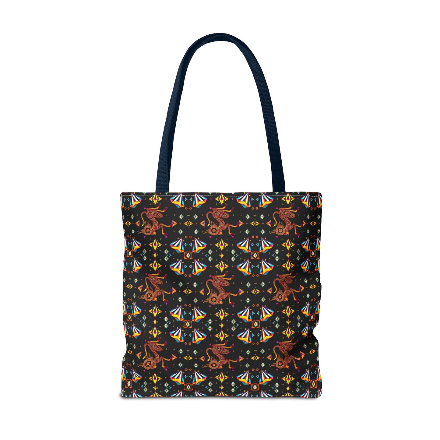 Tote Bag (AOP), Virgo, Zodiac, Jewel Pattern