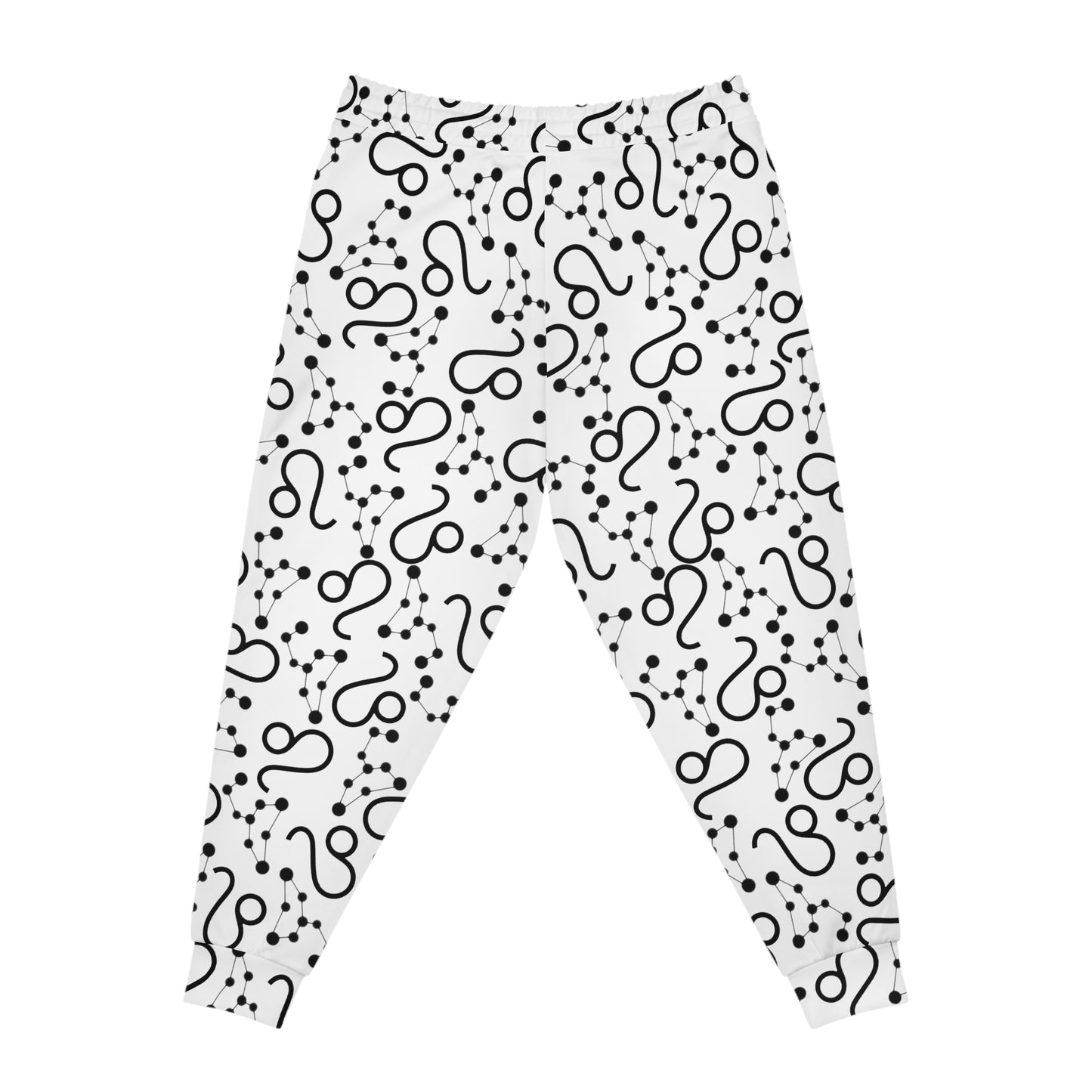 Athletic Joggers Leo Zodiac sign (AOP)