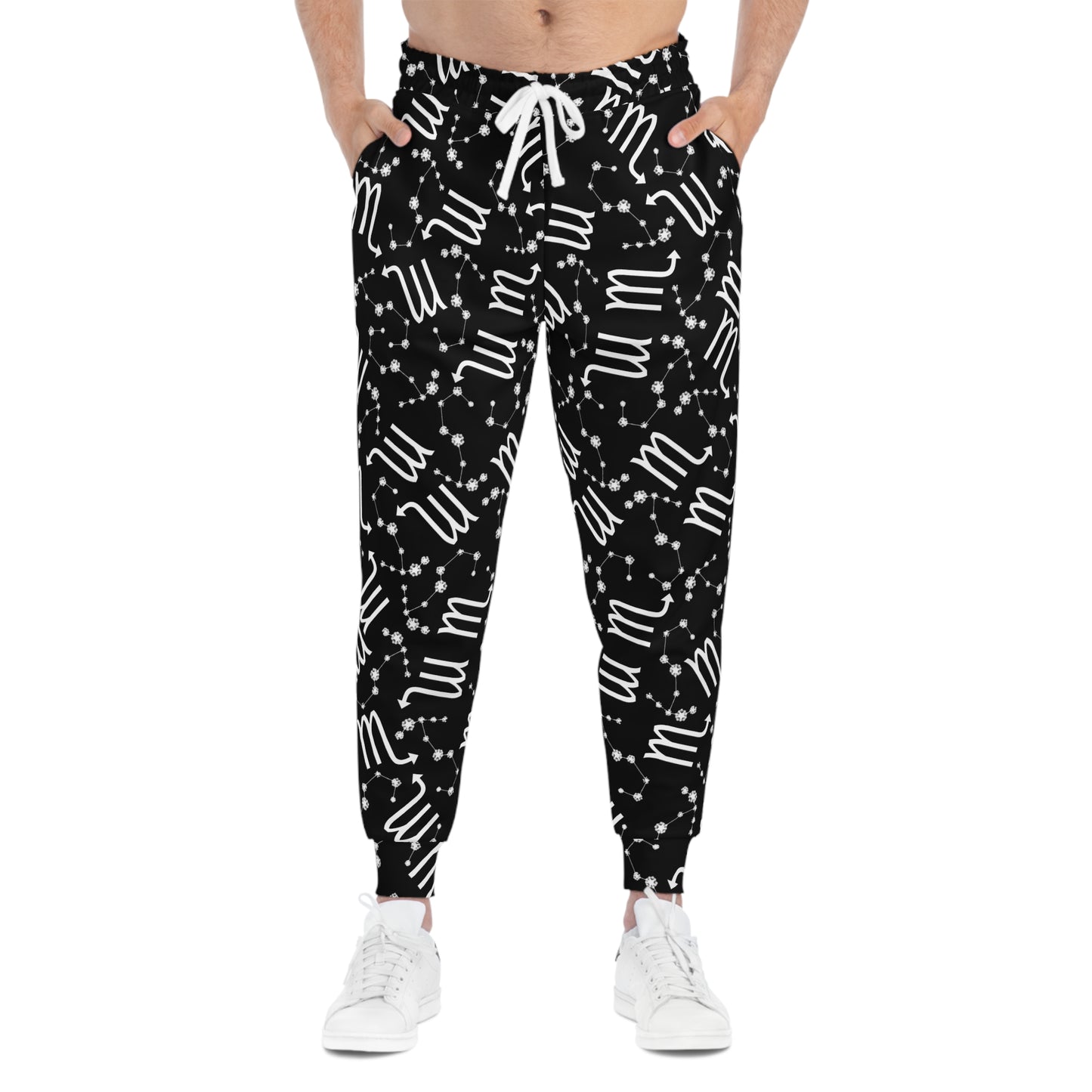 Athletic Joggers Scorpio Zodiac sign (AOP)