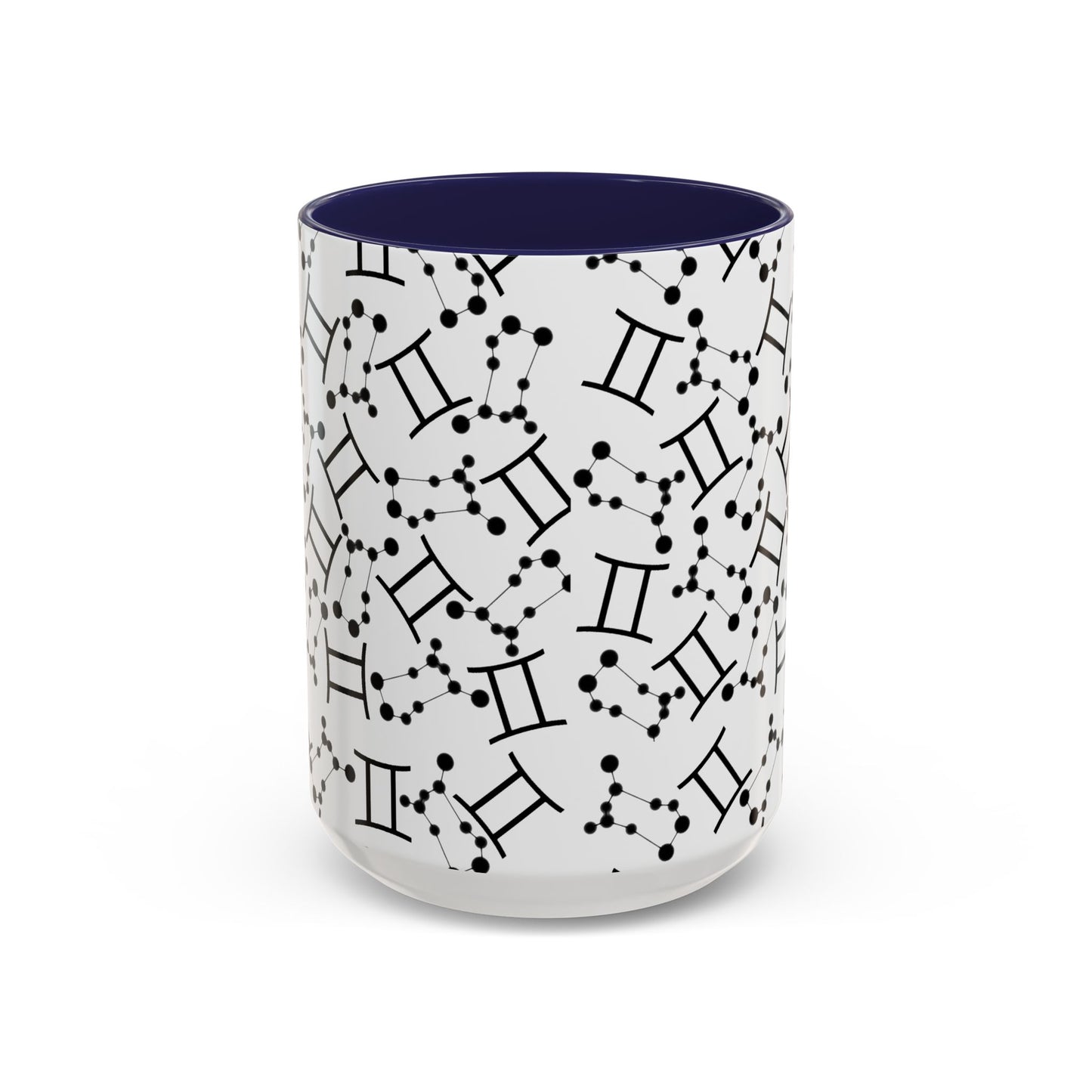 Accent Coffee Mug with the Gemini sign (11, 15oz)