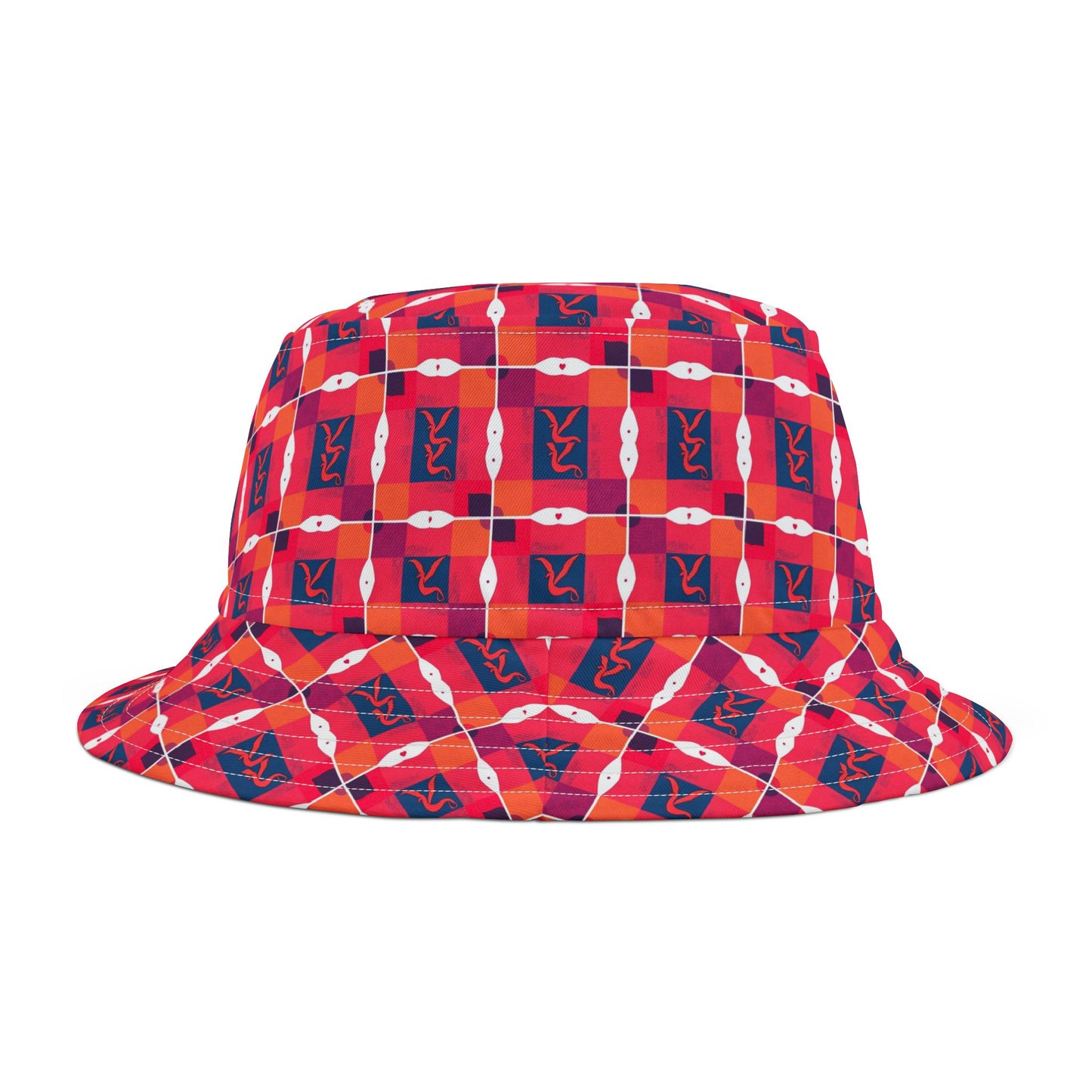 Bucket Hat, (AOP), Sagittarius v1, Zodiac, Shape Pattern