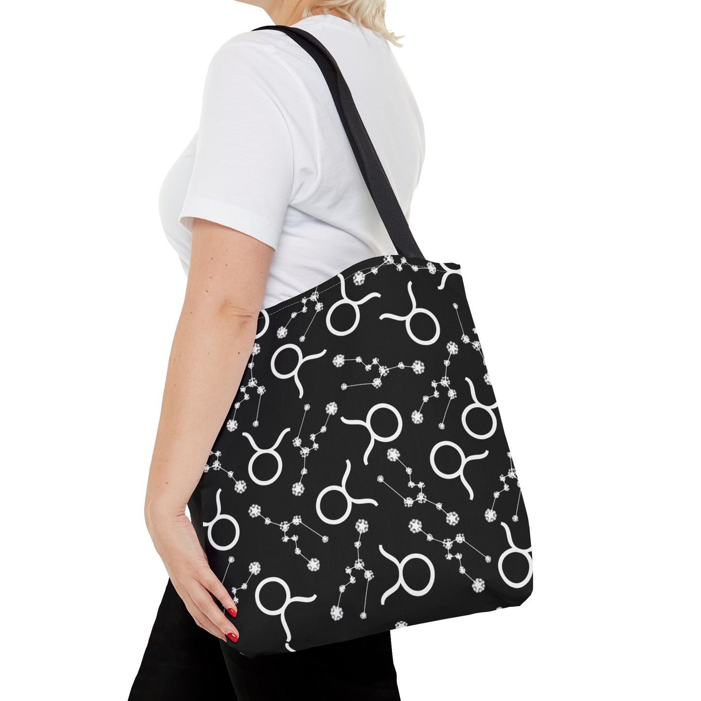 Tote Bag Taurus Zodiac sign AOP