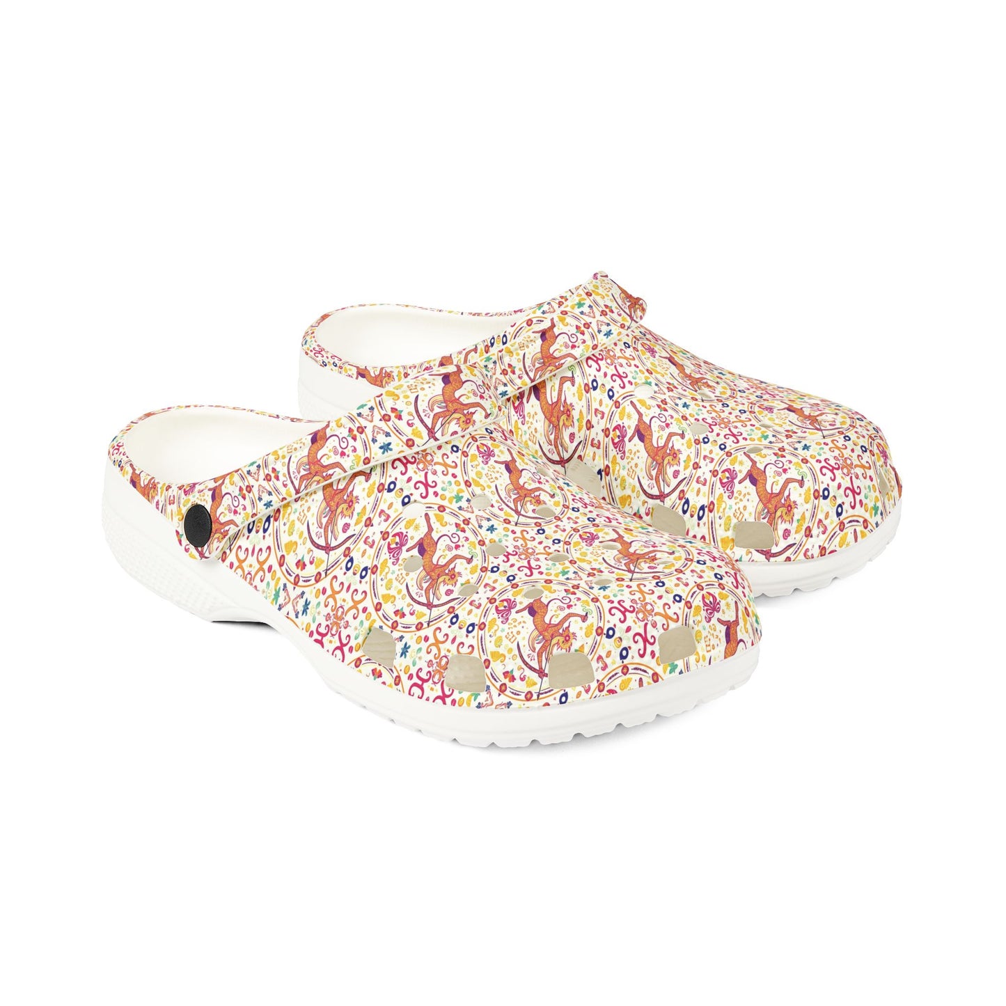 EVA Foam Rubber Shoes, (AOP), Sagittarius, Zodiac v4, Pattern