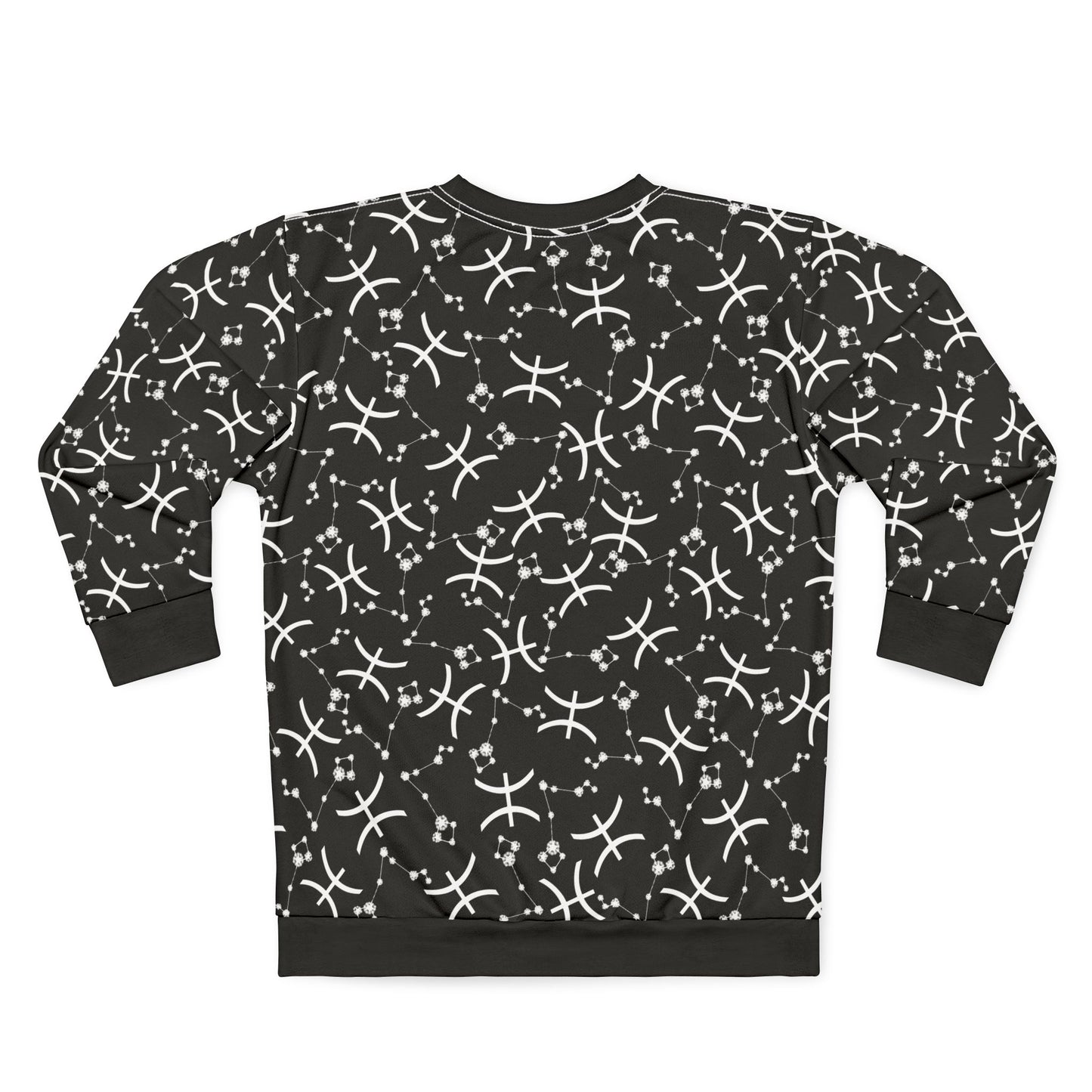 Zodiac AOP Unisex Sweatshirt Pisces Zodiac Sign