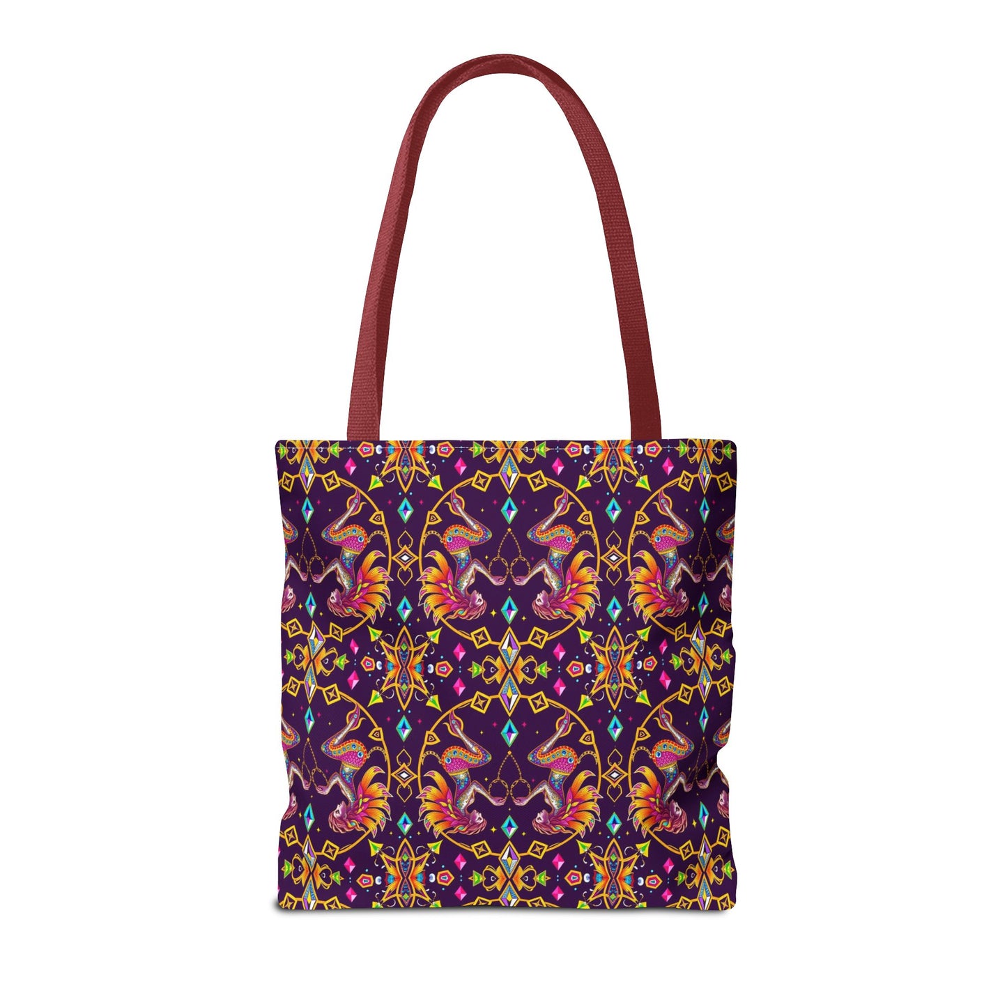 Tote Bag (AOP), Gemini, Zodiac, Jewel Pattern