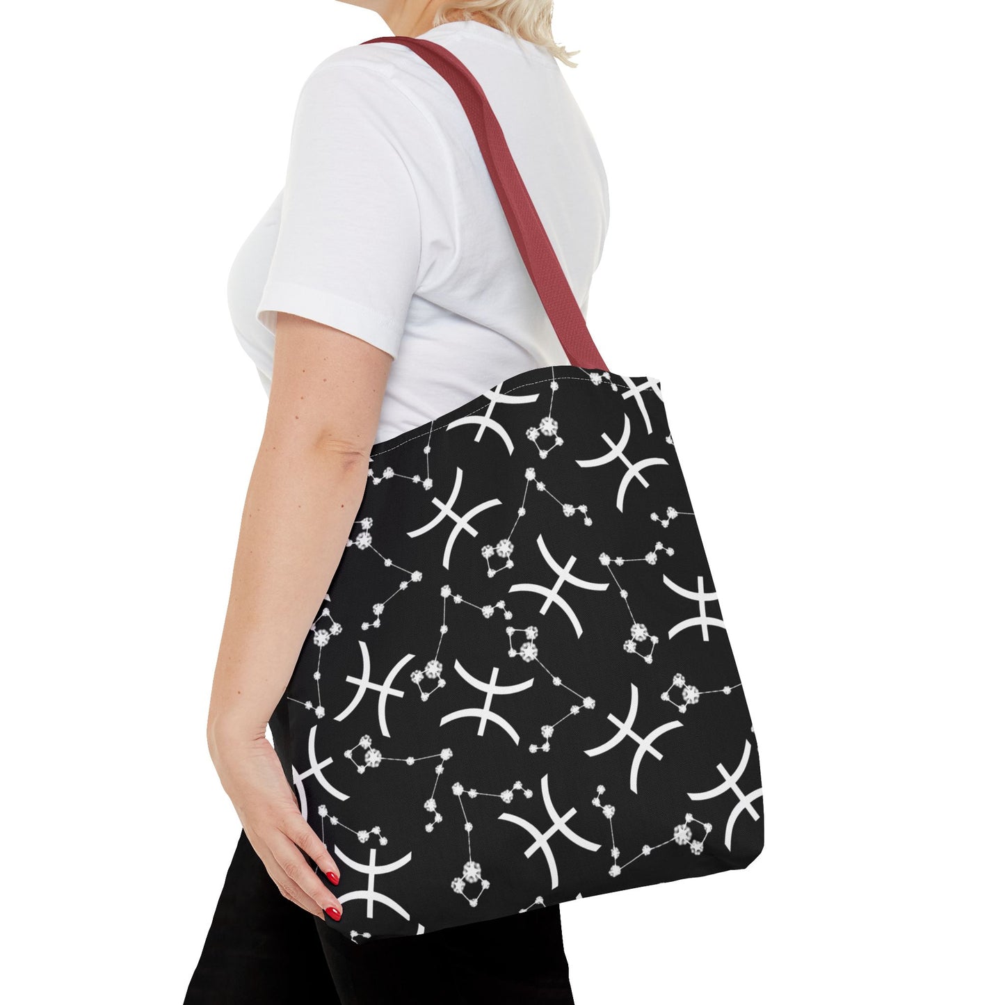 Tote Bag Pisces Zodiac sign AOP