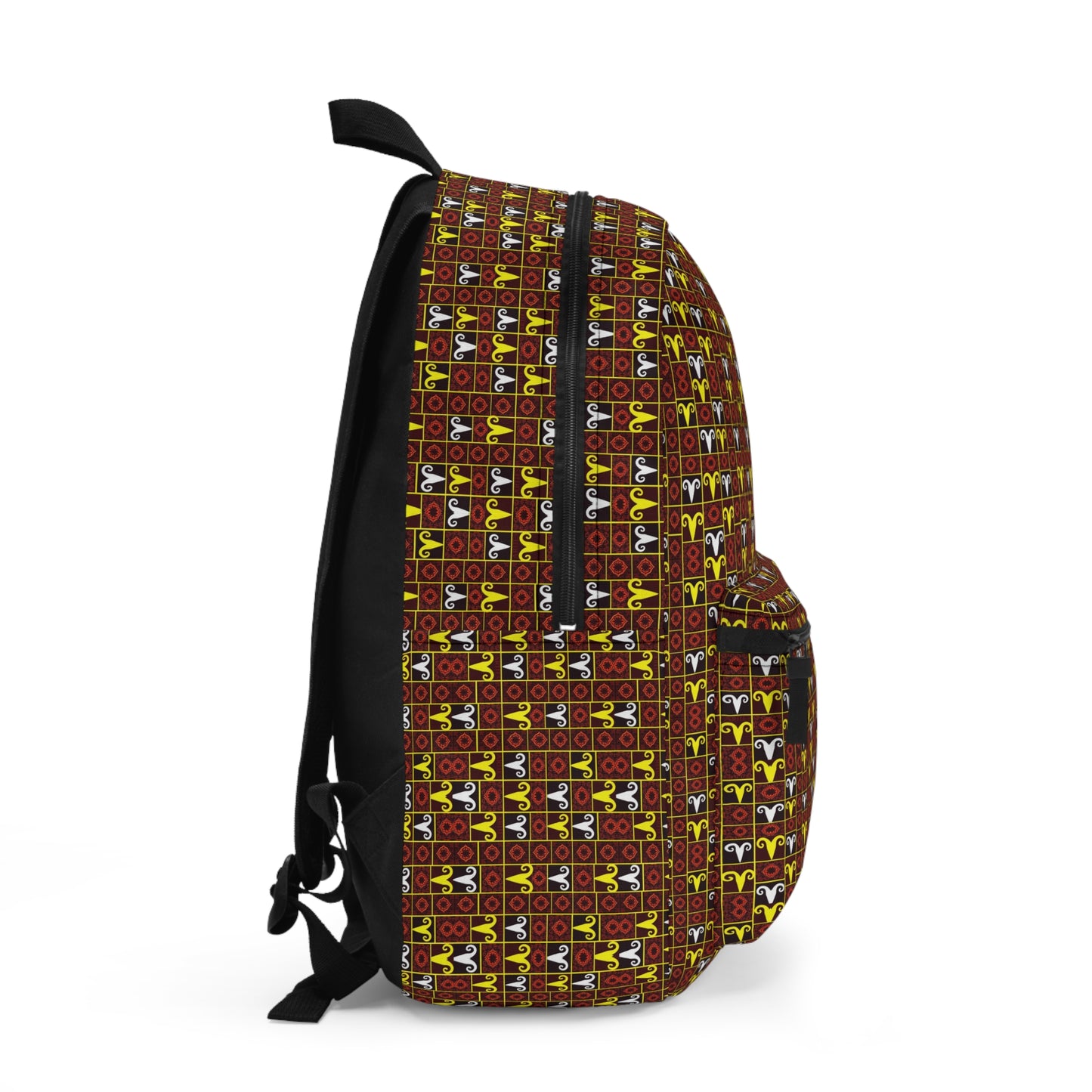 Backpack, Aries, Zodiac, Shapes Pattern