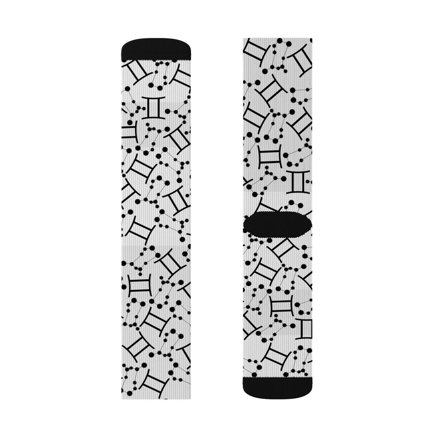 Zodiac Sublimation Socks Gemini Zodiac sign
