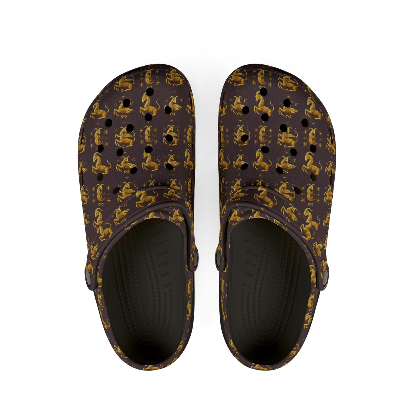 EVA Foam Rubber Shoes, (AOP), Capricorn, Zodiac v3, Pattern