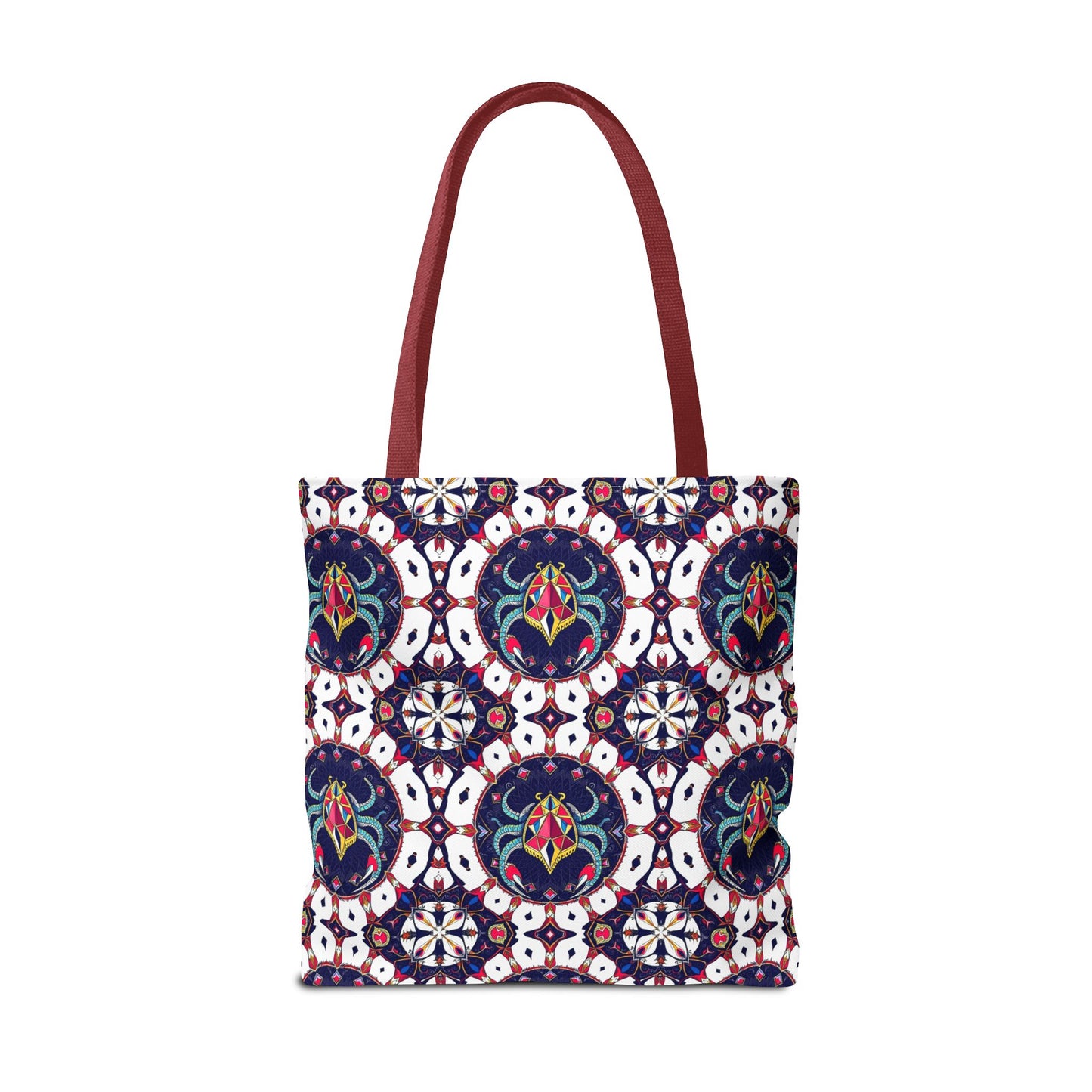 Tote Bag (AOP), Scorpio, Zodiac v1, Jewel Pattern