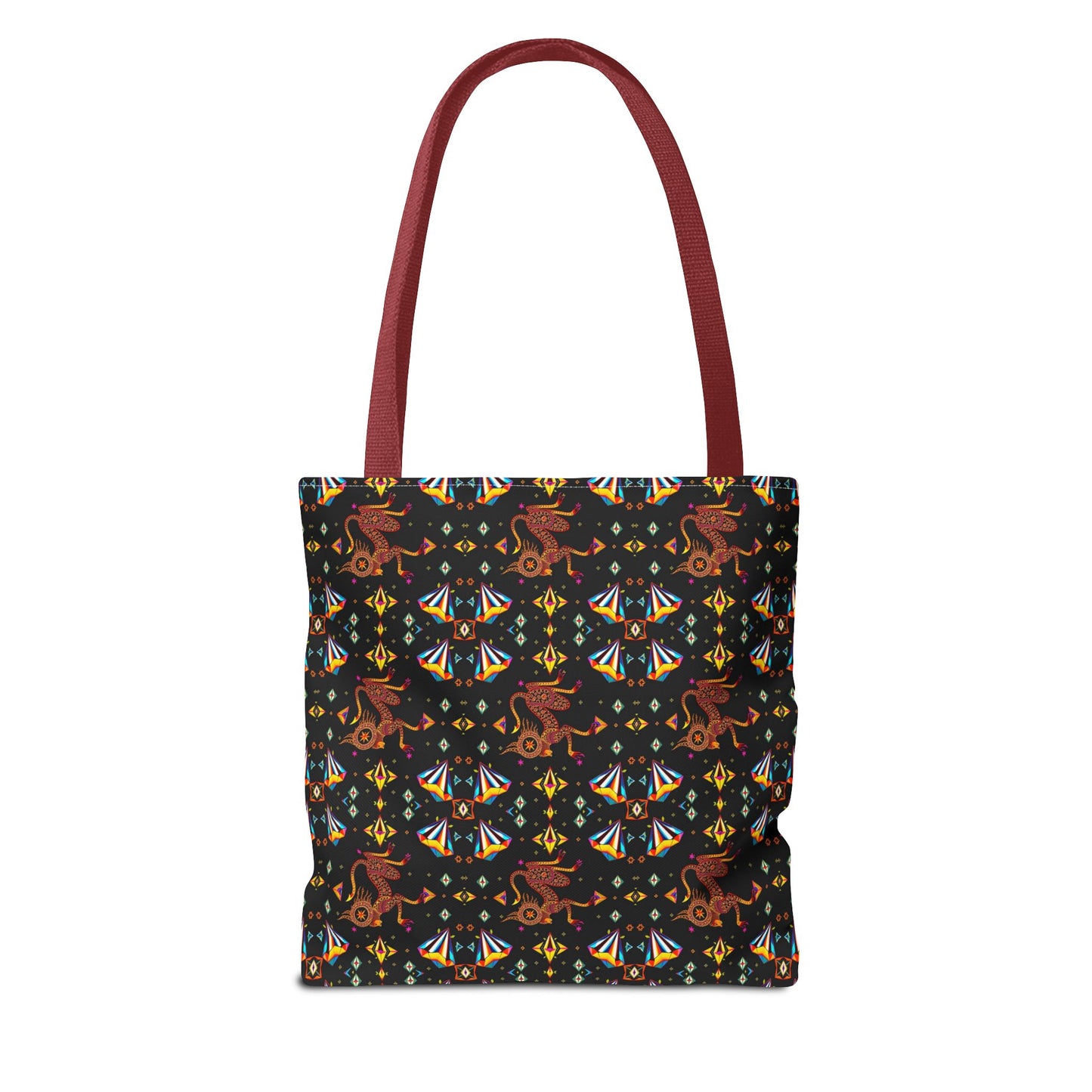 Tote Bag (AOP), Virgo, Zodiac, Jewel Pattern