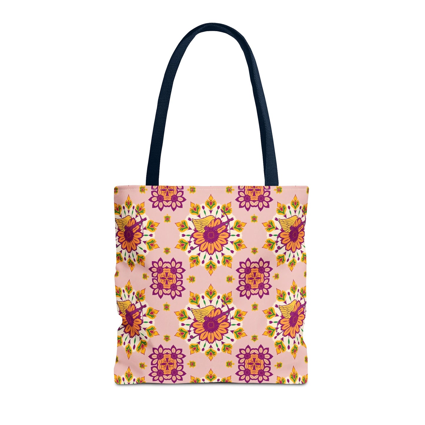 Tote Bag (AOP), Sagittarius, Zodiac, Flower Pattern