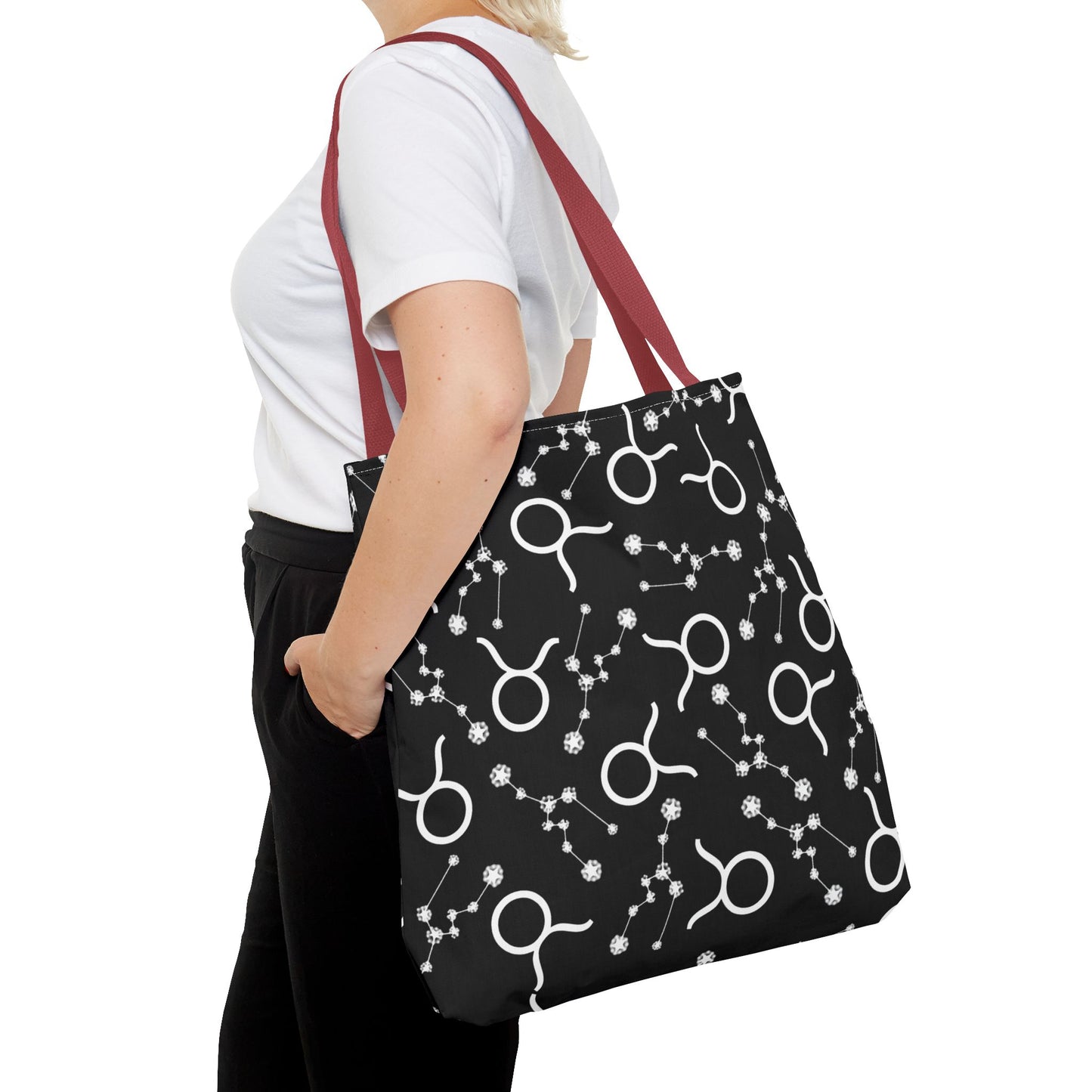 Tote Bag Taurus Zodiac sign AOP