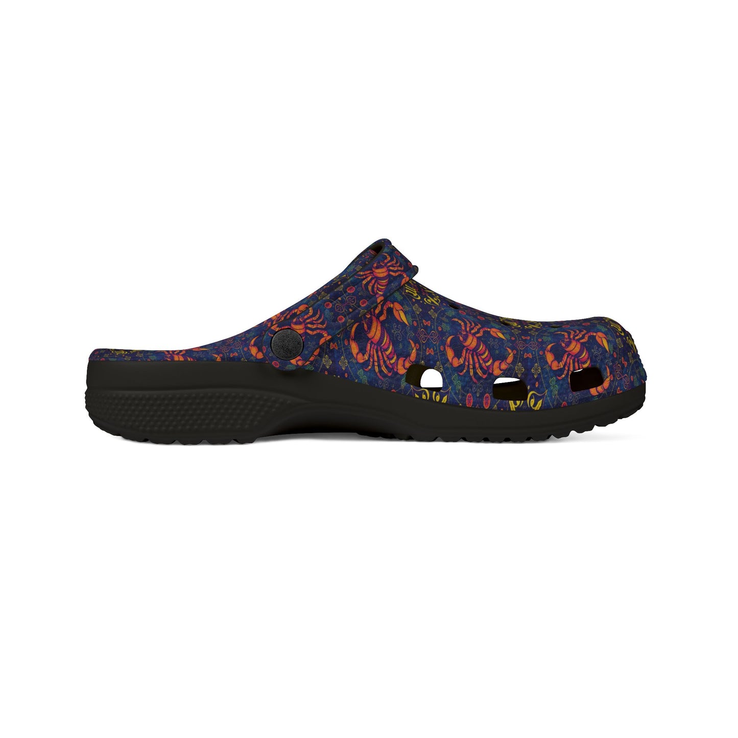 EVA Foam Rubber Shoes, (AOP), Scorpio, Zodiac v3, Pattern