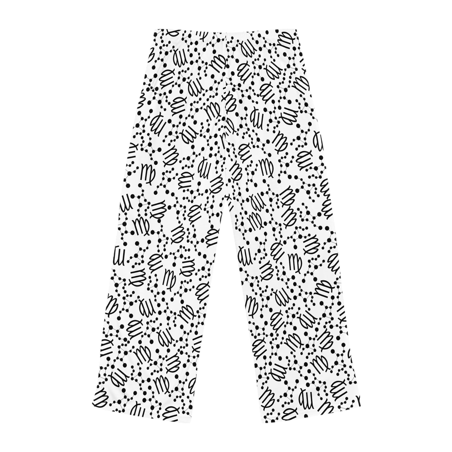 Women's Zodiac Pajama Pants (AOP) Virgo Zodiac Sign