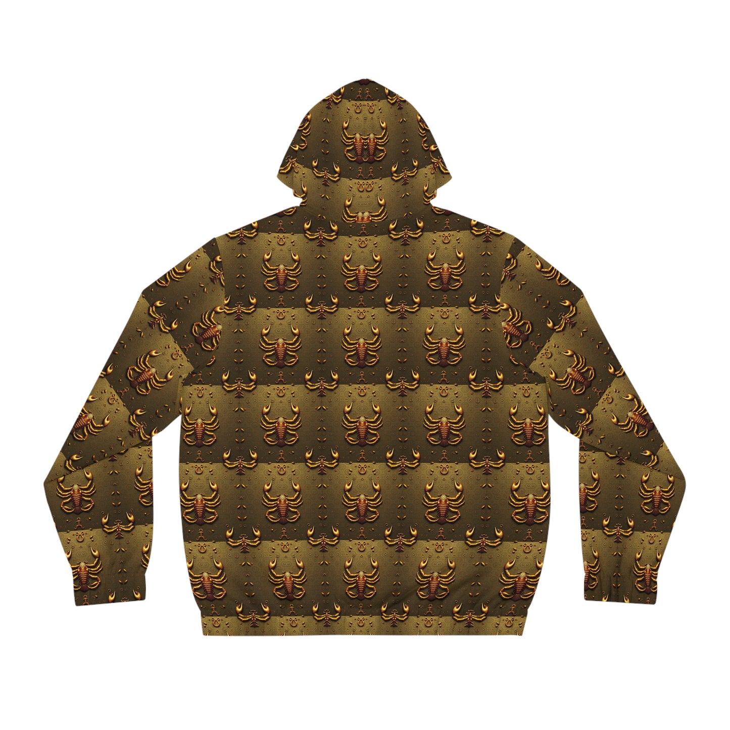 Full-Zip Hoodie (AOP), Scorpio, Zodiac v3, Pattern