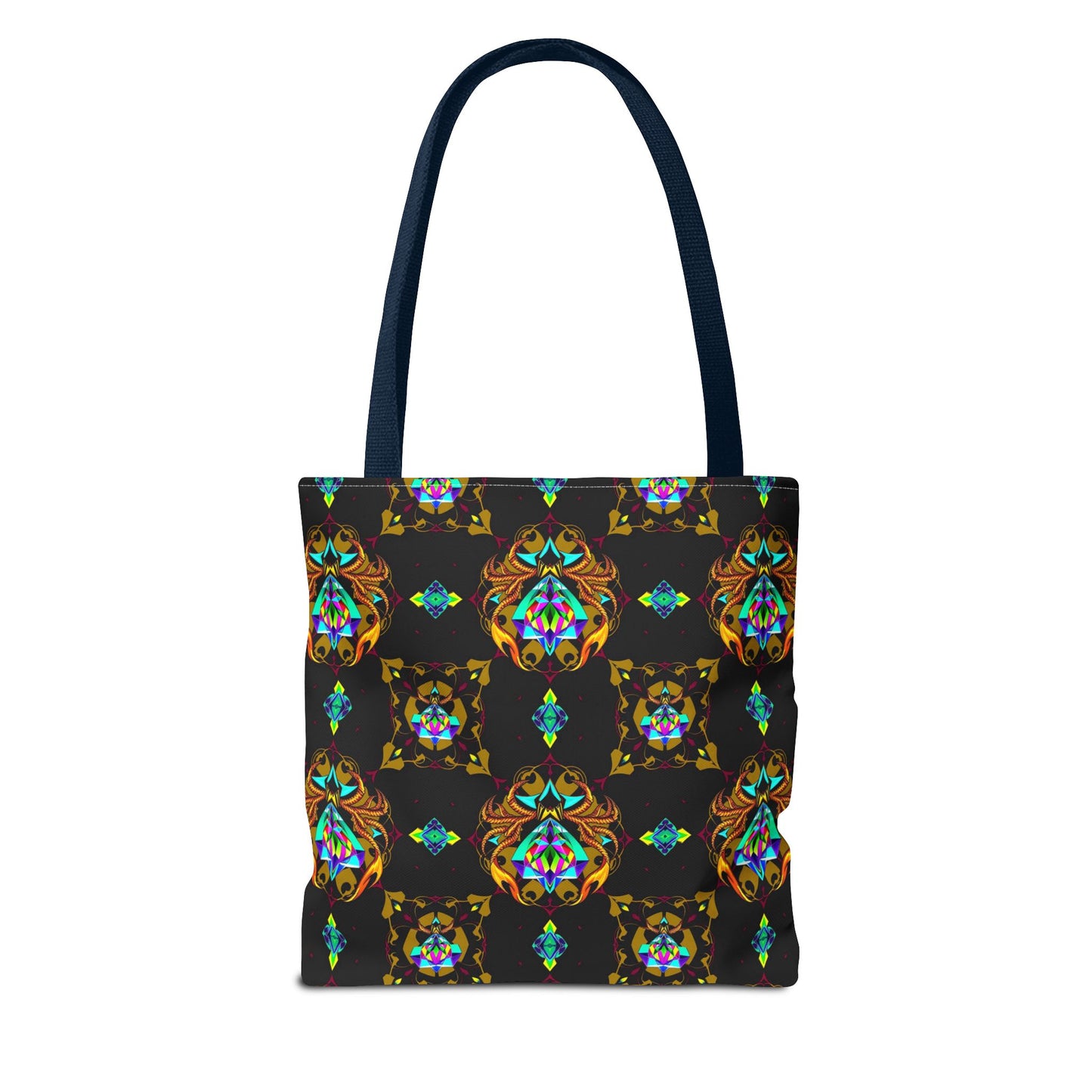 Tote Bag (AOP), Scorpio, Zodiac, Jewel Pattern