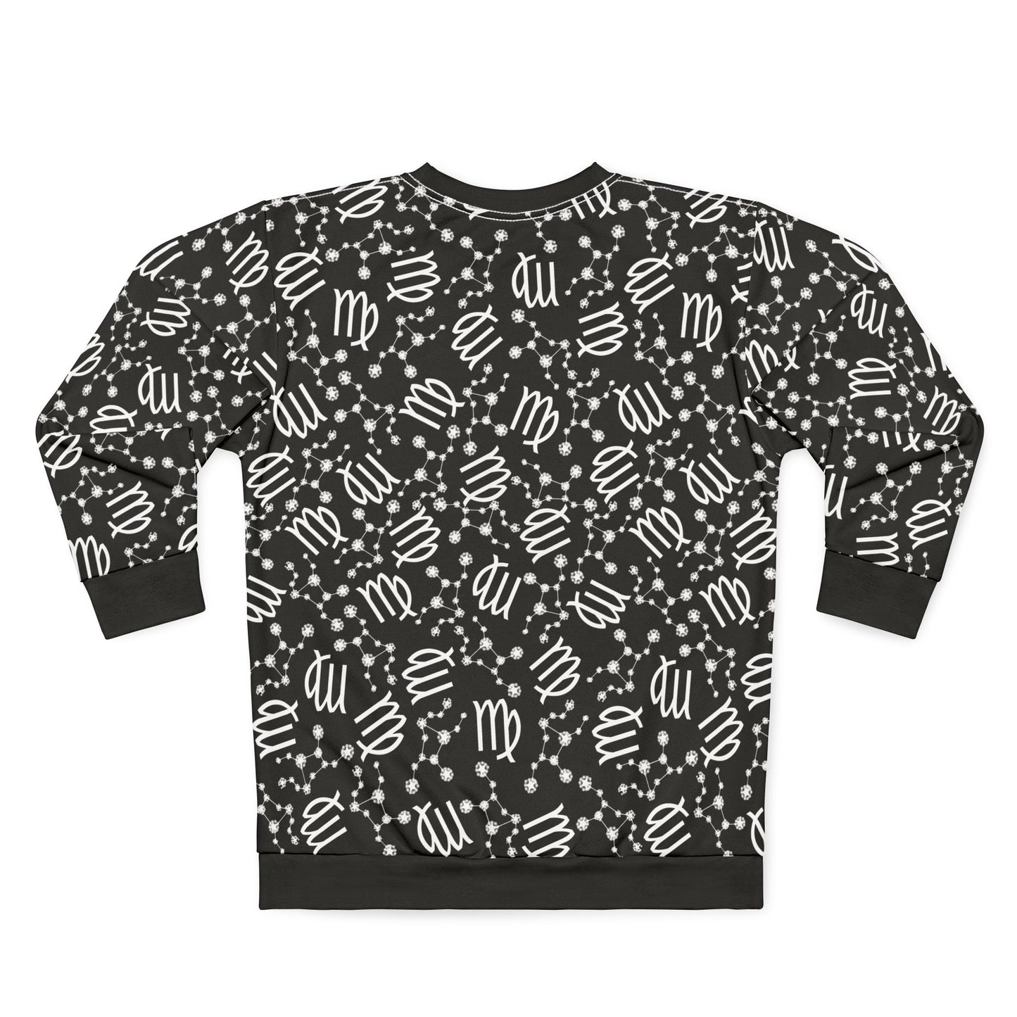 Zodiac AOP Unisex Sweatshirt Virgo Zodiac Sign