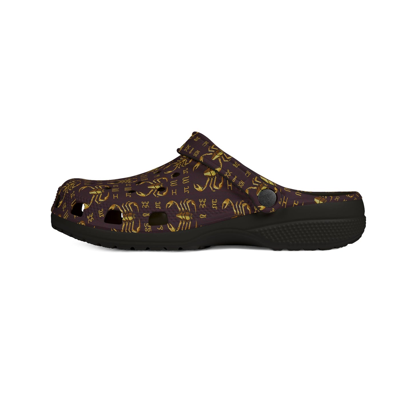 EVA Foam Rubber Shoes, (AOP), Scorpio, Zodiac v2, Pattern