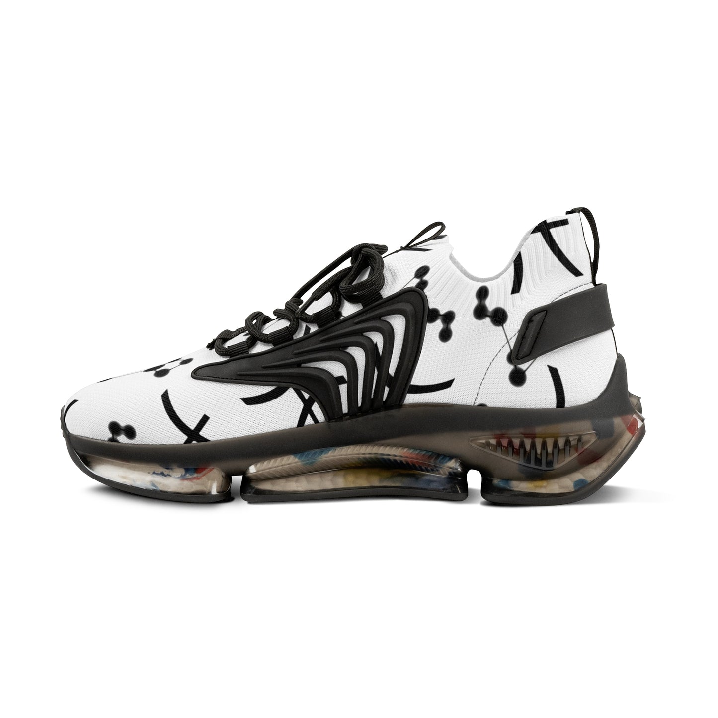 Men's Mesh Sneakers, Pisces Zodiac Sign, all over print