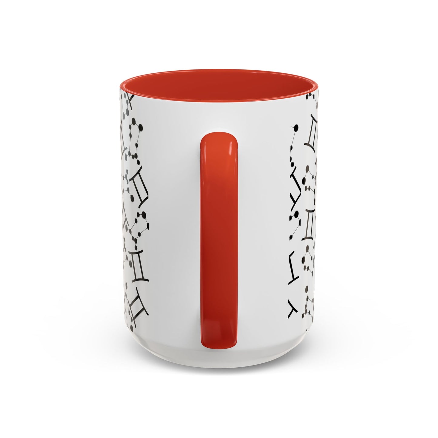 Accent Coffee Mug with the Gemini sign (11, 15oz)