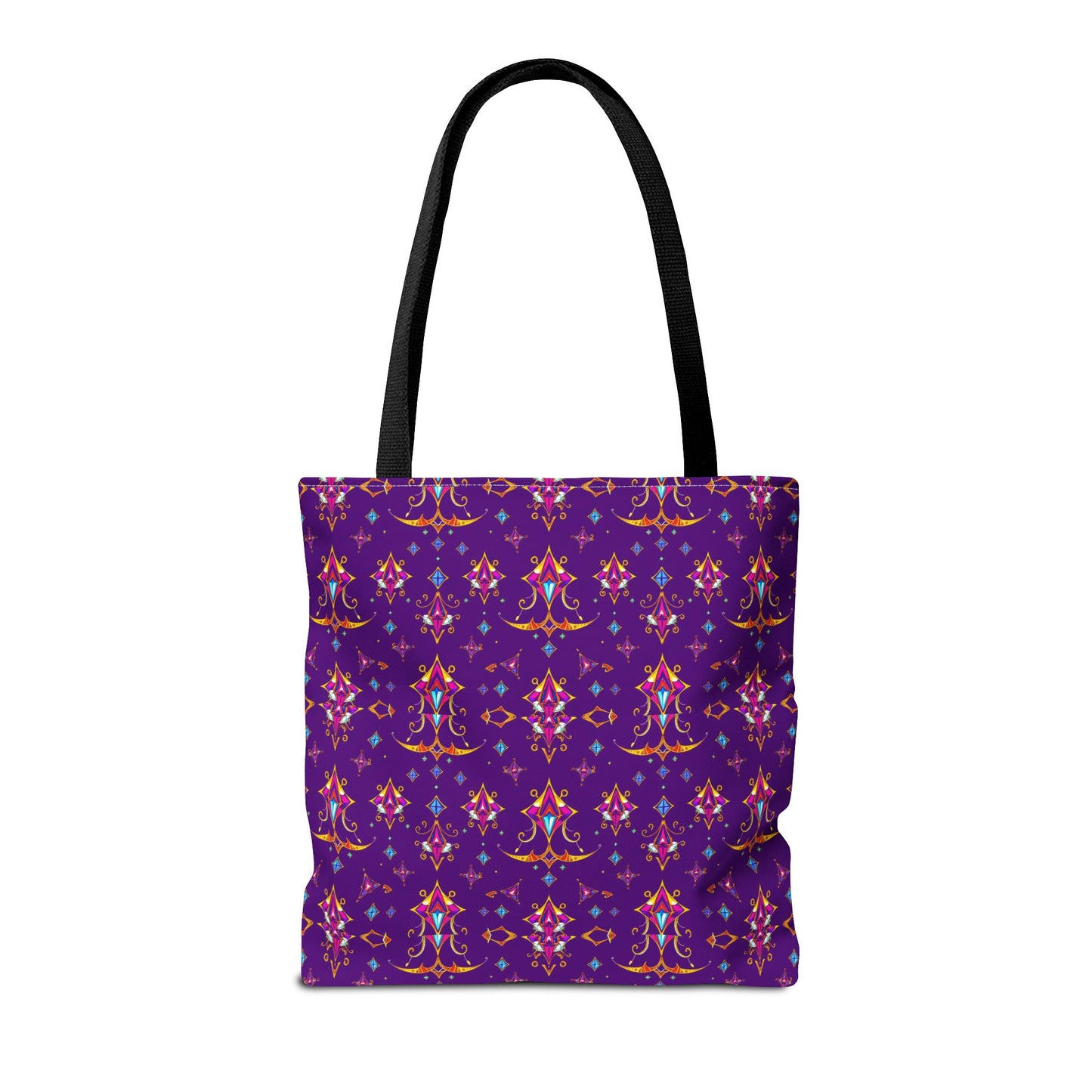 Tote Bag (AOP), Sagittarius, Zodiac, Jewel Pattern
