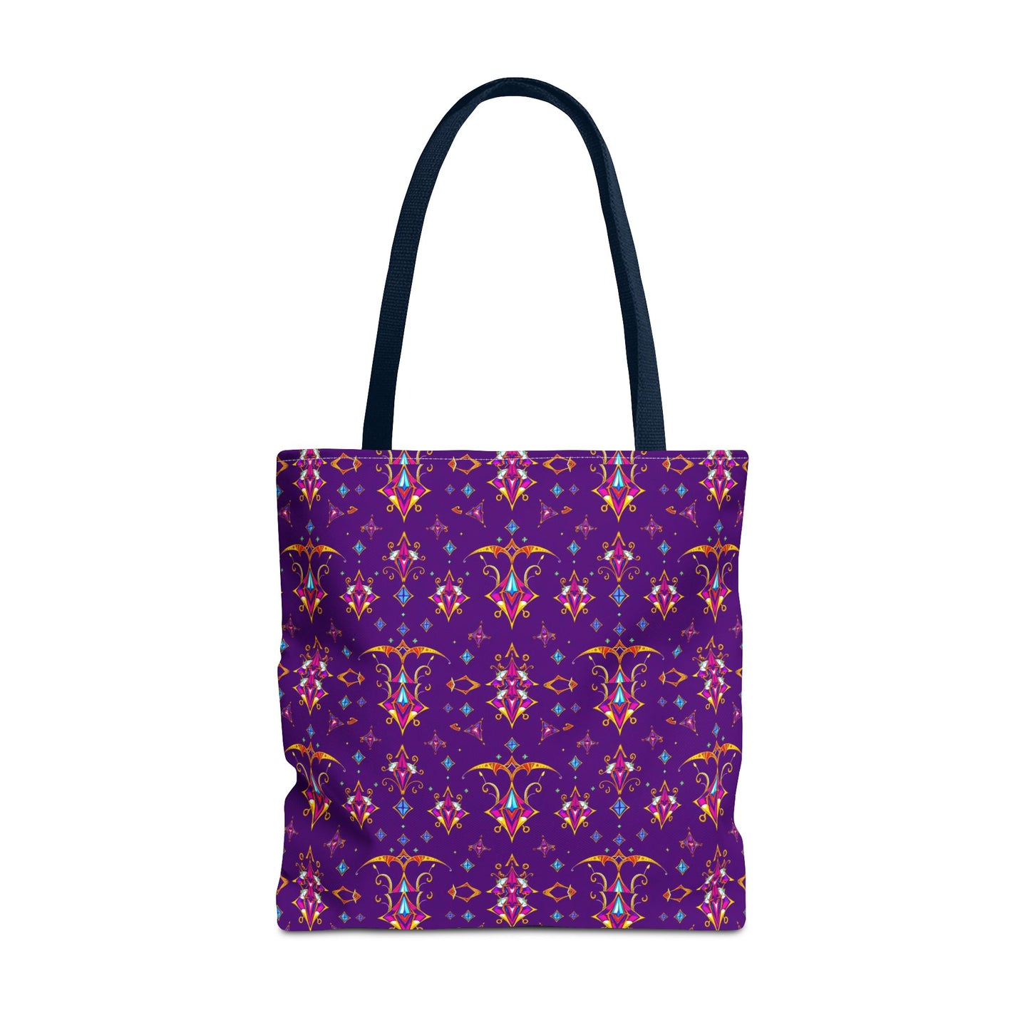Tote Bag (AOP), Sagittarius, Zodiac, Jewel Pattern