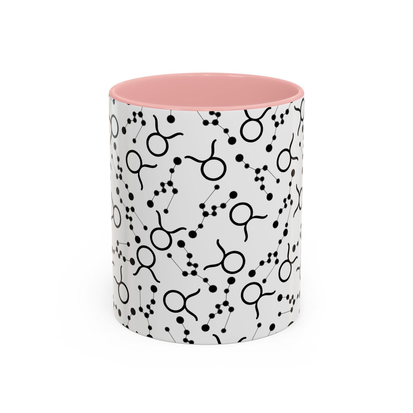 Accent Coffee Mug with the Taurus Zodiac sign (11, 15oz)