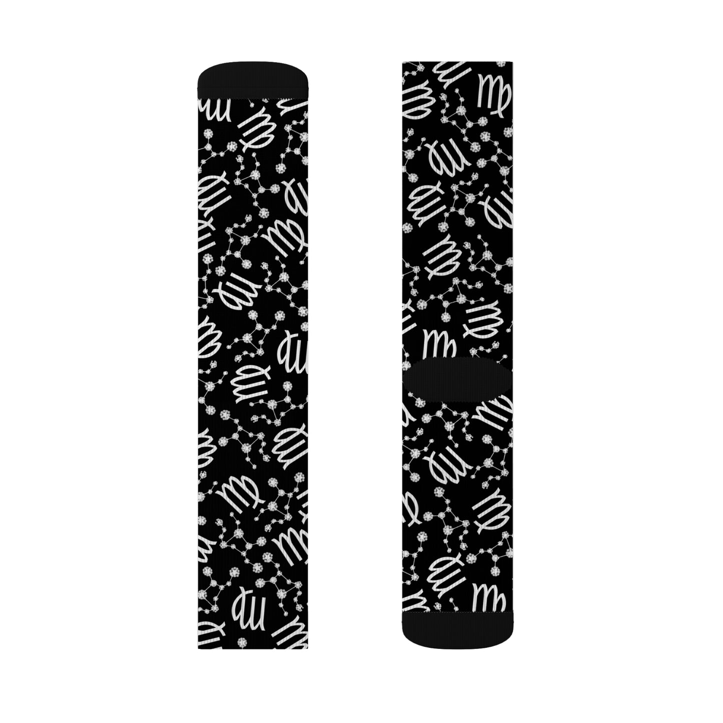 Zodiac Sublimation Socks Virgo Zodiac sign
