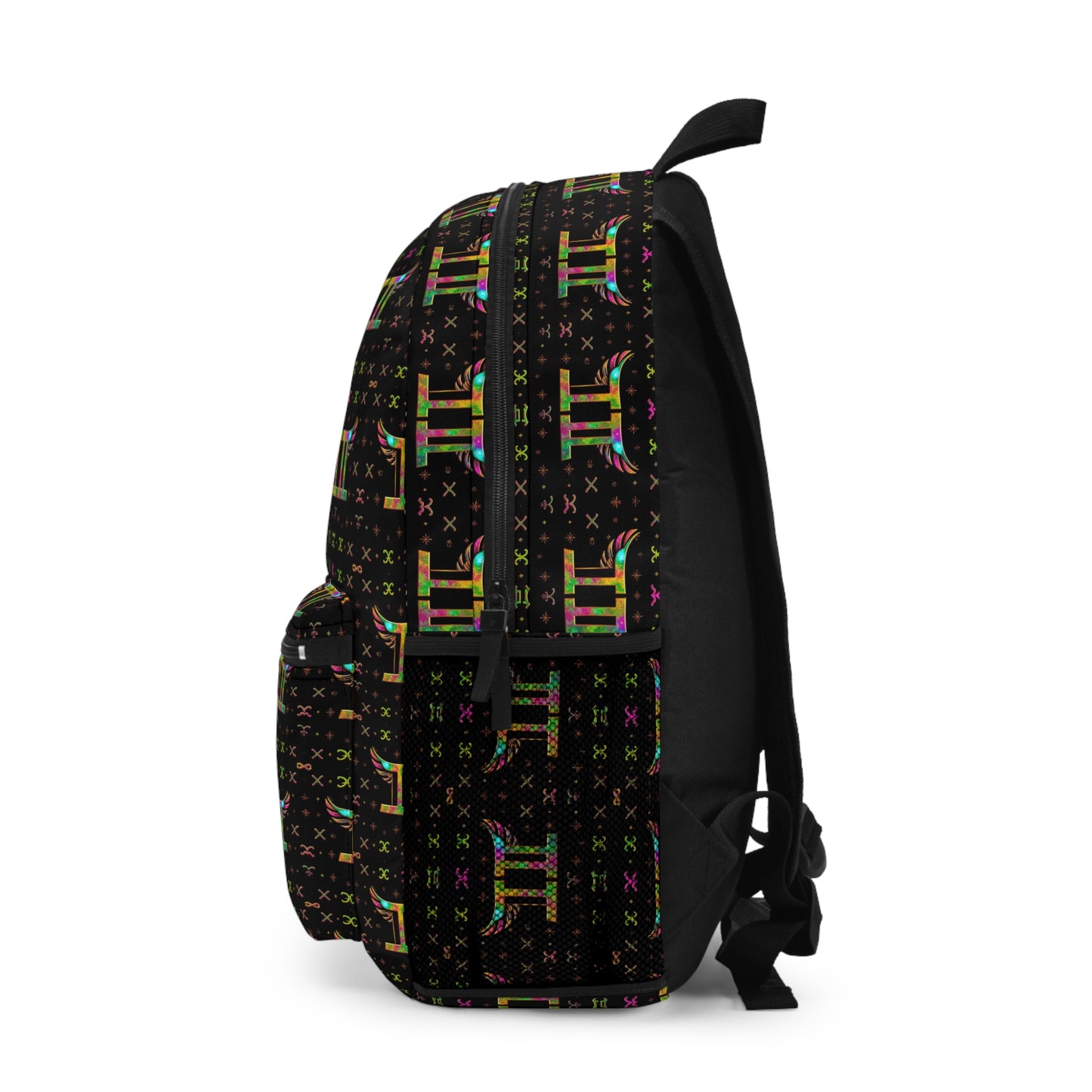 Backpack, Gemini, Zodiac v1, Metal Pattern