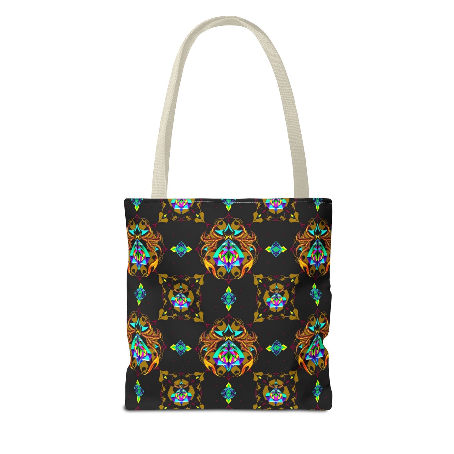 Tote Bag (AOP), Scorpio, Zodiac, Jewel Pattern
