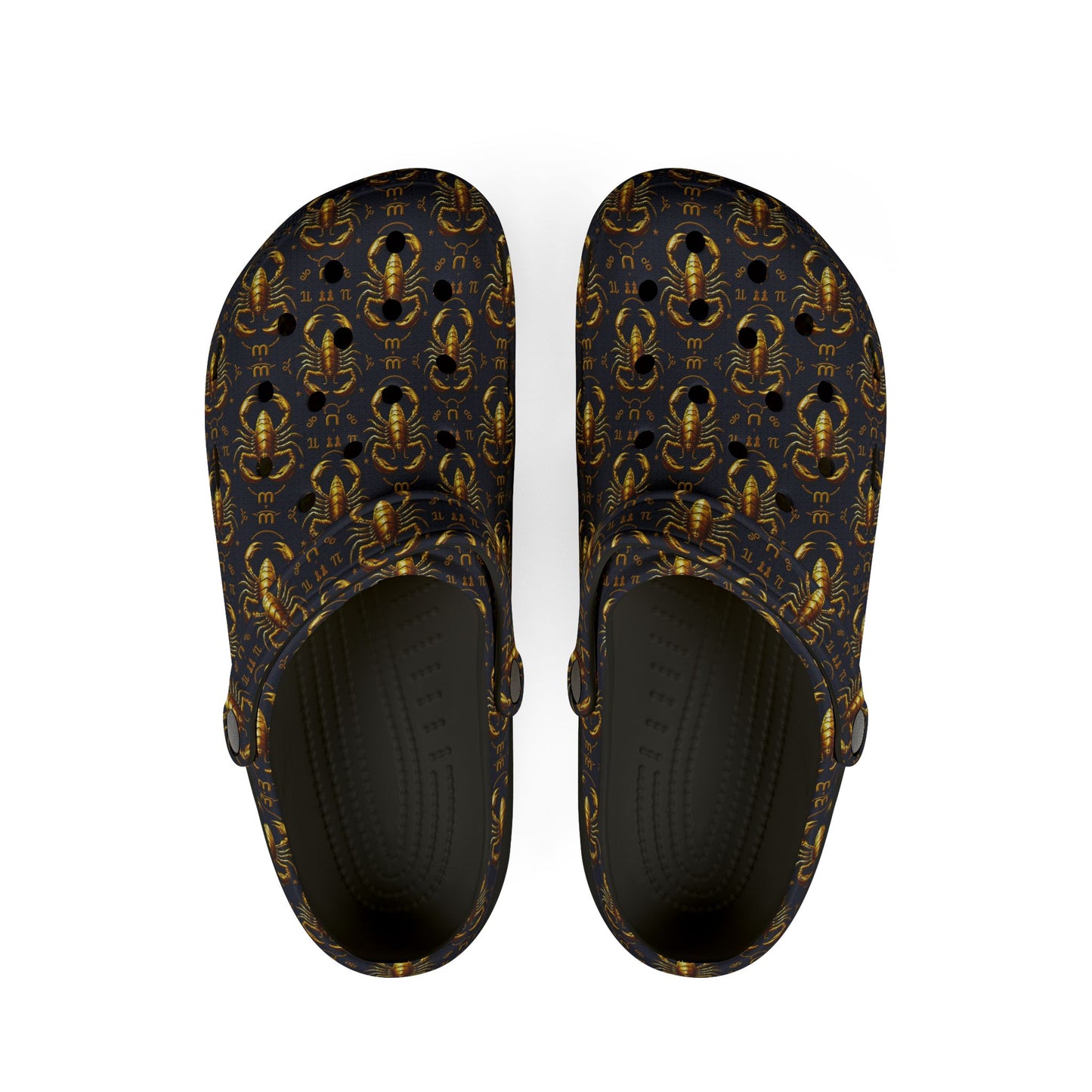 EVA Foam Rubber Shoes, (AOP), Scorpio, Zodiac, Pattern