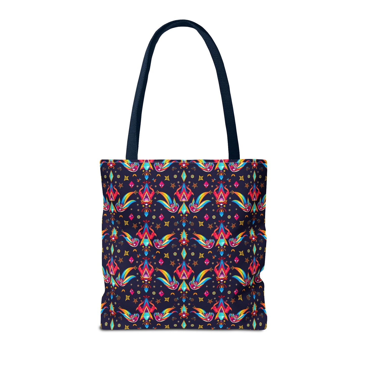 Tote Bag (AOP), Virgo, Zodiac v1, Jewel Pattern
