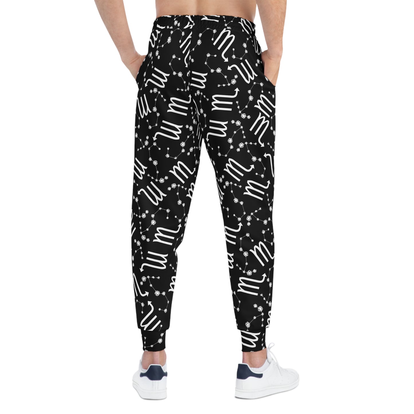 Athletic Joggers Scorpio Zodiac sign (AOP)