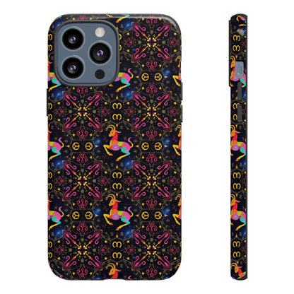 Tough Cases, Capricorn, Zodiac v2, Metal Pattern