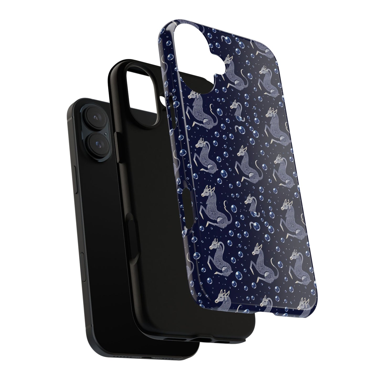 Tough Cases, Capricorn, Zodiac v2, Bubble Pattern