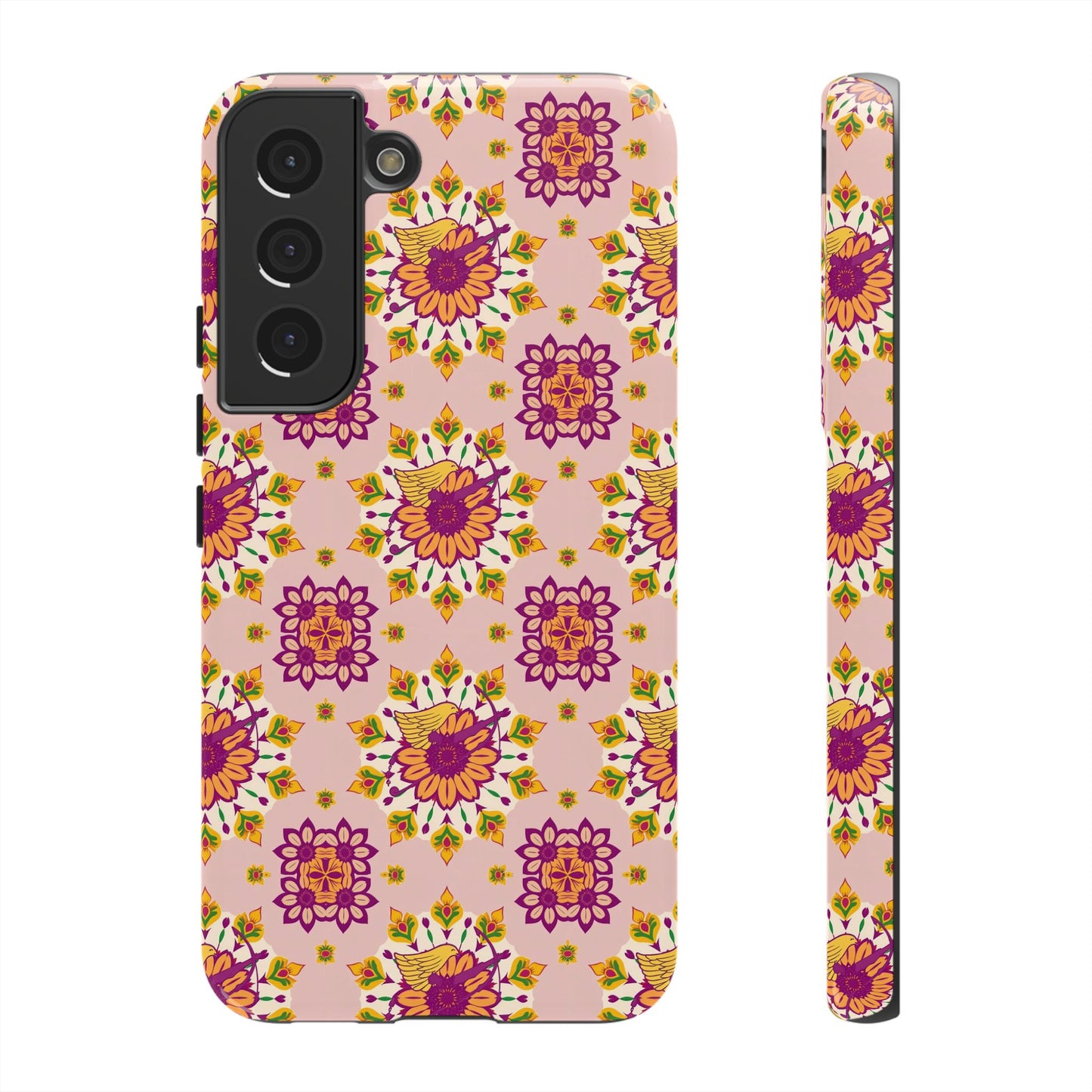 Tough Cases, Sagittarius, Zodiac v4, Flower Pattern