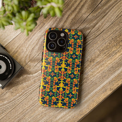 Tough Cases, Libra, Zodiac v3, Flower Pattern