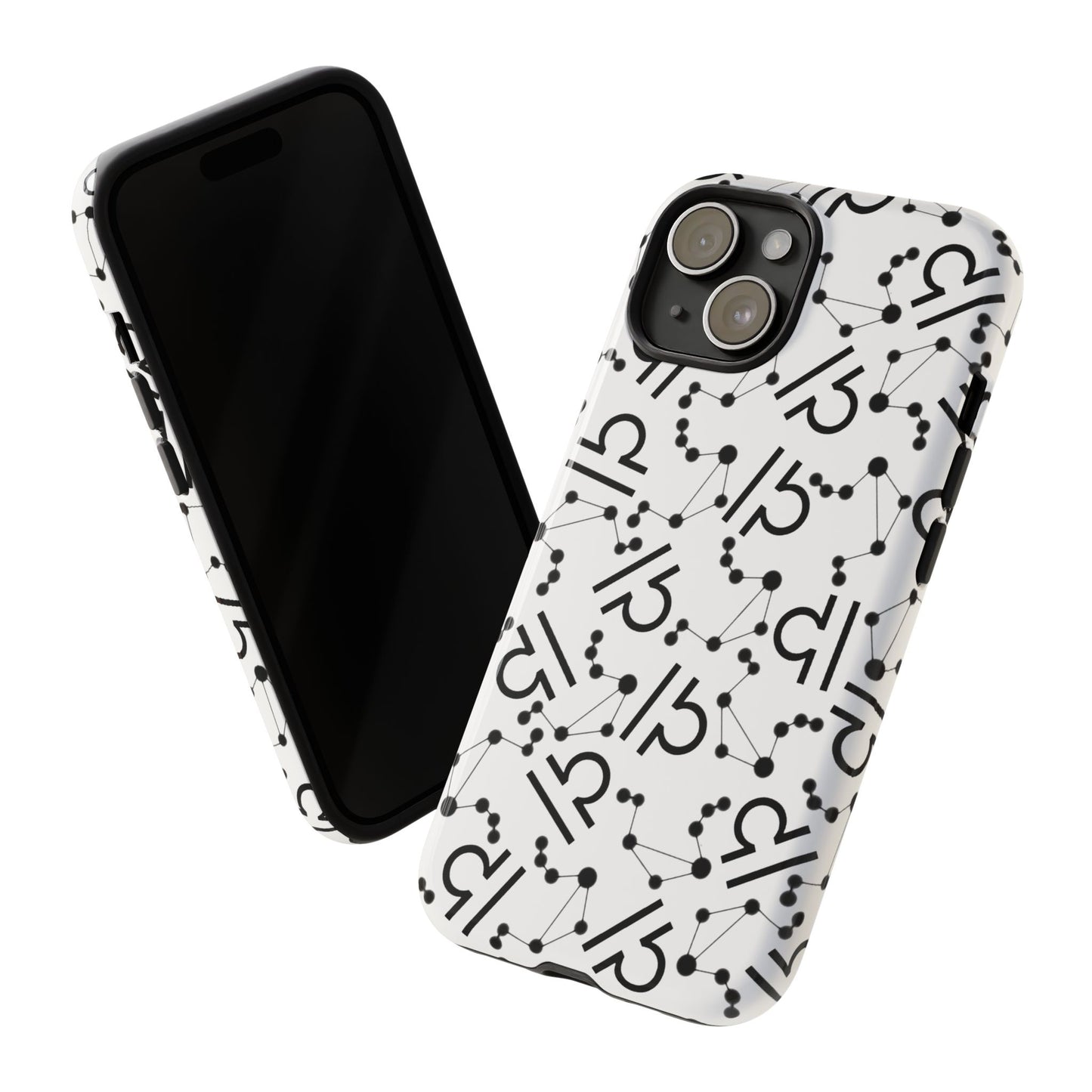 Tough Cases with the Libra Zodiac sign for iPhone, Samsung Galaxy, and Google Pixel devices