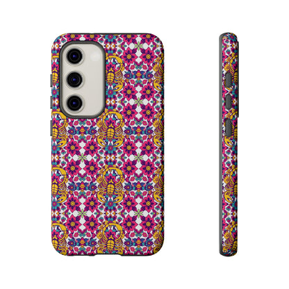 Tough Cases, Scorpio, Zodiac v2, Flower Pattern